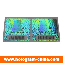 Security Anti-Counterfeiting Barcode Hologram Stickers